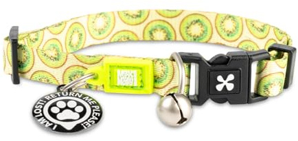 Max & Molly Gotcha! Smart ID Katzenhalsband - Kiwi, 1 Size