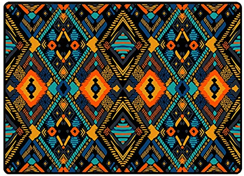 QQDD Schlagzeugteppich Drum Teppich 120CM*80CM Multicolored Rutschfeste Trommel Teppiche Schallschutzmatte