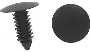 A ABSOPRO Rivetti di Fissaggio in Plastica a Inserimento Rapido per Paraurti, Parafanghi e Porta (Set di 10, Diametro Foro 7.5mm)