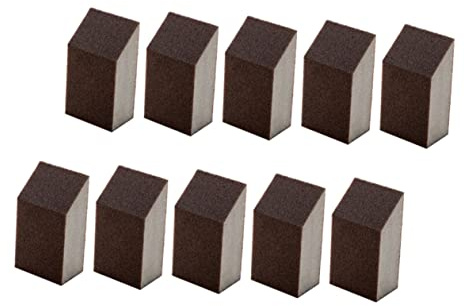 IWOWHERO 10stücke Küchenschwämme Für Topfschleifung Rostreinigungsschwämme Für Pfannen Töpfe Schüsseln Werkzeuge Schleifschwämme Aus Hochdichtem Material Reinigungsschwämme Zum Entfernen Vo