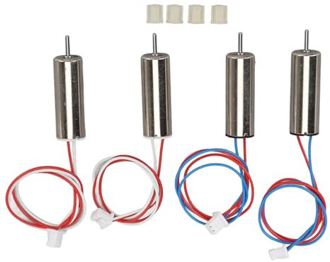720 Kernloser Motor, 4 Stück Leichte RC-Motoren aus Aluminiumlegierung und Metall für Drohnen, Quadrocopter, Schnelle Reparatur von Ersatzteilen mit Leisem Flugerlebnis