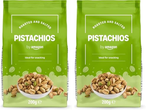 by Amazon Pistache grillés et salés, 200g (Lot de 2)