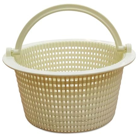 Skimmer Basket Compact - Récupérateur de feuilles robuste pour piscines de diamètre 16 cm - Ajustement parfait pour les skimmers standard - Design en plastique durable - Entretien facile et peu