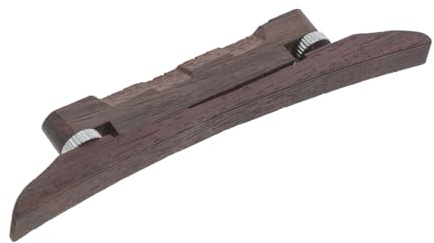 Didiseaon Tone Rosewood Accessories for Replacement Mandolin Bridge Smooth Adjustment Bridge and String Support