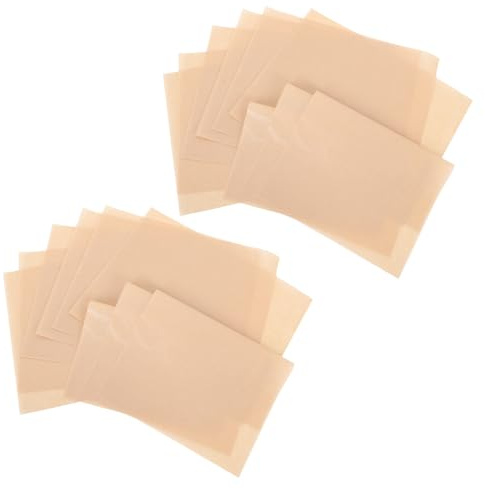 SEWACC Carta da Forno Oleata Naturale 40X30 CM 100 Fogli Pretagliati Antiaderenti per Friggitrice ad Aria Barbecue e Cottura a Vapore Rivestimento Teglia per Cucina Versatile e