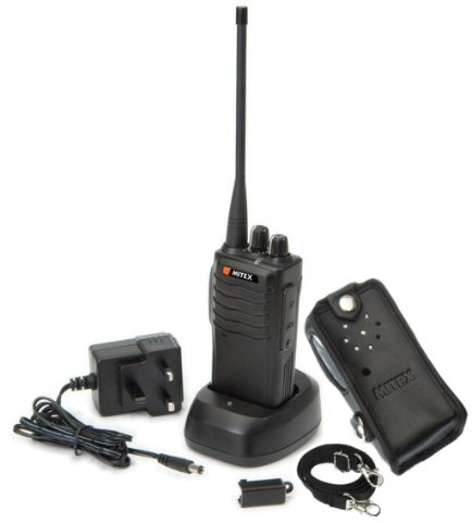Mitex SITE DURABLE UHF LICENSED HANDHELD TWO WAY RADIO (Single Pack)