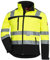 Nitras Veste de sécurité Motion Tex Viz Softshell pour homme, jaune fluo, 5XL