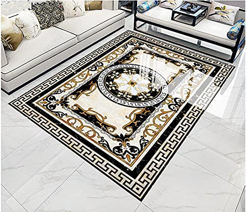 3d pvc Selbstklebender Vinylboden schwarz-weiß grau Muster Wohnkultur Badezimmer für Tapeten 3 d Aufkleber Wohnzimmer Boden-350 * 245cm