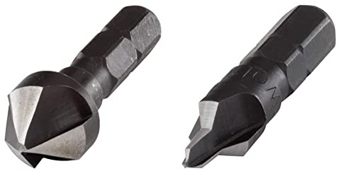Wolfcraft 1 Senker HSS sechskant Durchmesser 12 mm 2580000 & 2546000 Bohrsenker WS, Schaft 6-kant, ø8mm