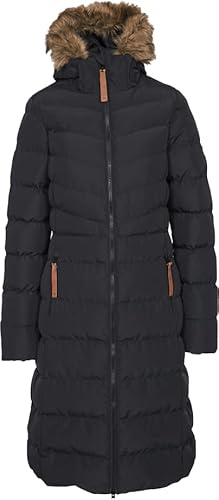 Trespass Audrey II Womens Padded Longer Length Casual Jacket - Black - S -10