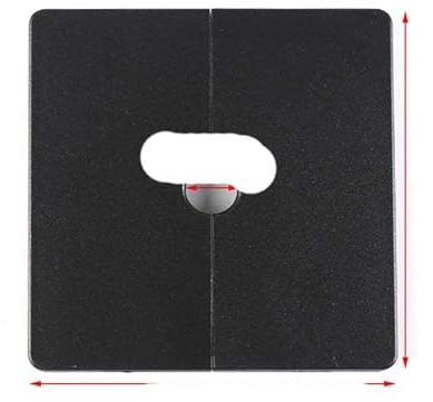 KEOJI 1PCS ABS Wall Wire Hole Cover 86 Type Junction Box Outlet Cable Protector Faucet Angle Valve Pipe Plug Decor-Junction Box