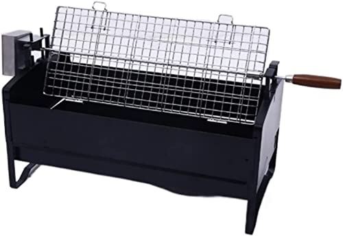 Gasgrill BBQ Drehgrill Familie Camping Tragbarer kleiner Grillofen Abnehmbarer Outdoor-BBQ-Grill Outdoor-Küche