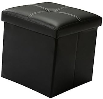 Cabilock Ziegel-aufbewahrungsbox Für Spielzeug Aufbewahrungswürfel Für Kinder 27 L Leinen Schwarz Leicht Zusammenklappbarer Organizer