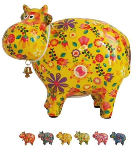 netproshop Spardose Kuh aus Keramik Pomme Pidou, Auswahl:Springtime