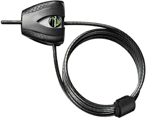 Master Lock Python 8417 Kabelschloss, Black, 5 mm x 1800 mm