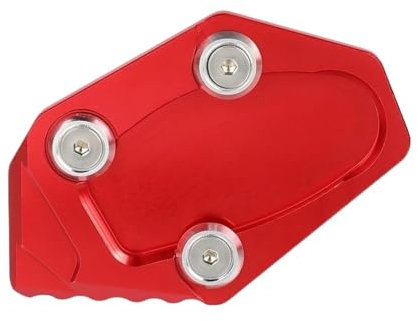 HYPERICIN Motorrad Seitenständer Unterlage Für Ya&ma&ha Für R25 R3 MT-03 NIKEN GT ABS Motorrad Fußpolster Seitenständerverlängerung Ständer Stützplatte Basis Ständerpolster Verlängerung(3)