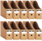 Shodiffy Revistero de Papel Kraft, 10 Piezas Revistero Archivador para Oficina, Escuela, Escritorio, Organizador,Fácil Almacenamiento (Marrón)