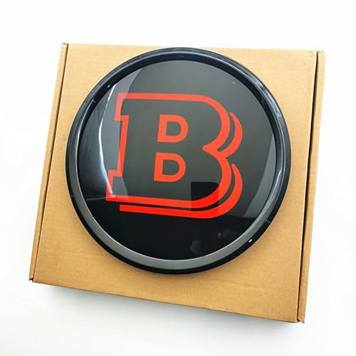 DISANSHAO Auto Autocollant de Voiture pour Mercedes Benz W205, Logo Emblème Emblème Insigne Badge Autocollants Décoration,B
