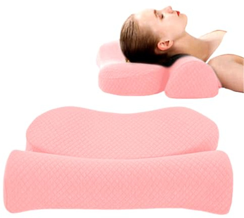 Cuscino cervicale, cuscino in memory foam per dormienti laterali, cuscino rinfrescante di sostegno per il collo, notte, viaggio, casa, auto, aereo