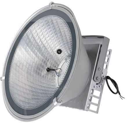 Fockety Projecteur LED 400 W, Lumière de Grue à Tour étanche en Aluminium Haute Puissance avec Remplissage de Colle Scellée pour Chantier de Construction Extérieur Terrain de Football