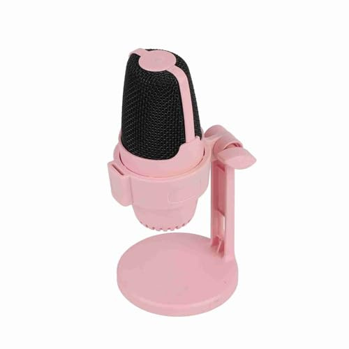 SUNGOOYUE USB-Kondensatormikrofon, RGB-Gaming-Nierenmikrofon für Studioaufnahmen, Live-Streaming, PC-Kondensatormikrofon für 7 8 10 11, OS X 10., 6.0, HarmonyOS 1.0. Farbe: RGB (Rosa)