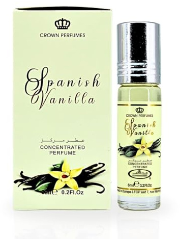Aceite de perfume de vainilla española 6ml Misk - Perfume fragancia para HOMBRES Y MUJERES Vainilla