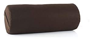 AMAYA SPORT Bolster Zylindrisches Yogakissen aus Baumwolle, mit Schaumstoff gefüllt, für Meditationsübungen, Yoga-Kissen zur Unterstützung der Wirbelsäule und Verbesserung der Durchblutung