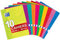 Oxford Classique Lot de 10 Cahiers Agrafés 24 x 32cm 96 Pages Grands Carreaux Seyès Couleurs Assorties