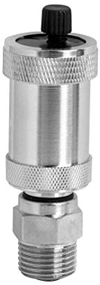 Purgeur Automatico Rapido Cromato 1/2 - Purgeur Per Radiatore Per Riscaldamento Centrale - Resistente Alla Corrosione, Montaggio Semplice E Funzionamento Affidabile A Lungo Periodo