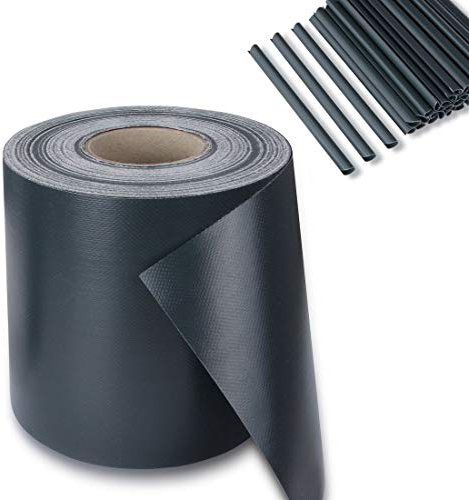 your GEAR 200 metri di strisce frangivista 450 g/m² + 160 clip – Recinzione antivento e frangivista per recinzioni con listelli singoli o doppi