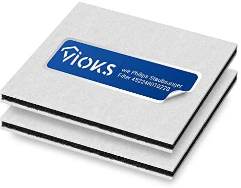VIOKS Set 2 Stk Motorfilter Ersatz für Philips Staubsauger Filter 482248010228 CP9260/01 Staubsauger Zubehör Universal Staubsauger Filter Philips