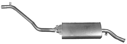 IZAWIT 23.009 Endschalldämpfer Hinten Kompatibel mit VW GOLF II 19E, 1G1