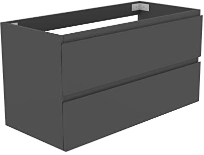 Waschbeckenunterschrank 50 cm Unterschrank Waschtischunterschrank Anthrazit