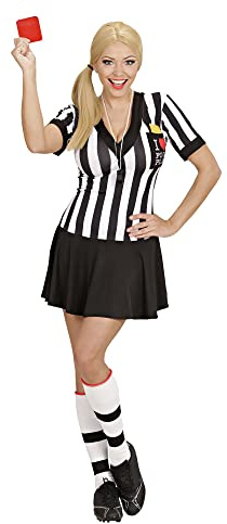 W WIDMANN MILANO Party Fashion – Kostym domare, klänning, fotboll, sport, maskeraddräkter