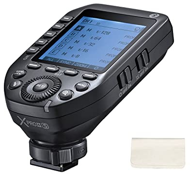 Godox XProII-S Wireless Flash Trigger for Sony Cameras | 1/8000s HSS TTL Convert-Manual TCM Function Large LCD Screen Flash Transmitter,Compatible with Sony A99 A7RIII A7R ILCE-6000L