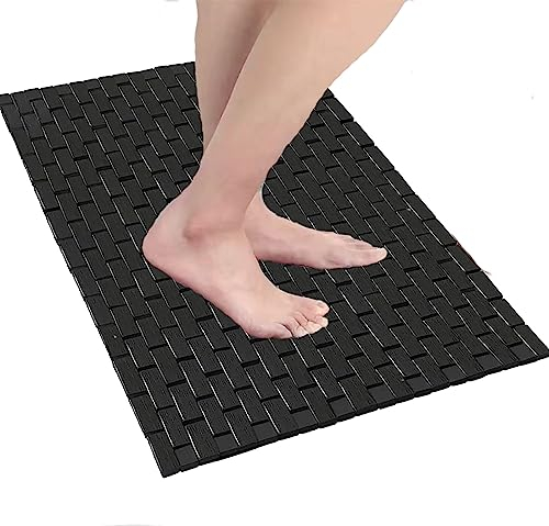 CHILL HOUSE Badematte Bambus Holz - Antirutschmatte Badewanne Bambus - Bambusmatte Bad - Badewannenmatte rutschfest - Badvorleger Badematte - Rutschmatte Dusche Bambusteppich