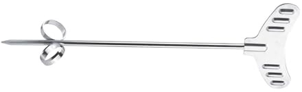 FLEXMAN 2PCS Gemüse Spirale Carving Tool, 14Mm/11mm Edelstahl Gemüse Spiralschneider Ausgestattet Abnehmbaren Rutschfesten Griff Zum Schneiden von Gebratenen Lebensmitteln Garnieren Gerichte