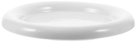 OKUMEYR Ceramic Dinnerware Serving Tray Fruit Plate Cake Plate Salad Decorative Dinner Party White