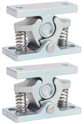 Loquet D'arrêt de Serrure de Porte, 1 Paire de Loquets à Double Rouleau, Porte à Ressort Robuste, Loquet D'arrêt à Verrouillage Facile en Alliage de Zinc pour Bateau,