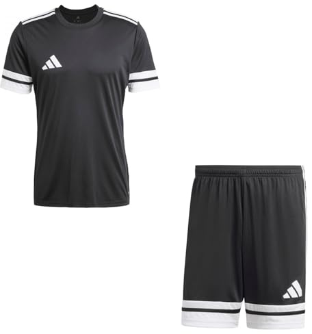 adidas Herren Set Trikot + Hose Squadra 25 Black/White L
