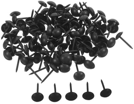 Uonlytech 100pezzi Chiodi Per Scale in Testa Chiodi Per Mobili Laminati Per e Puntine Per Bottoni Per e Guide Per Mobili Utensili Per Inchiodare Finitura Antica