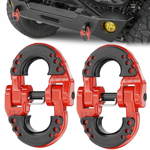 Nilight 1/2 Safety Chain Connector Links for Trailer Safety Chains