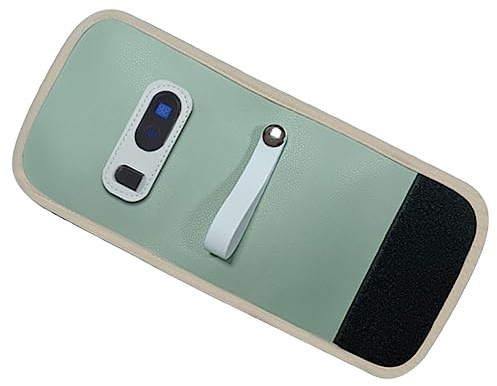 BESPORTBLE Tragbarer Flaschenwärmer für Unterwegs Digitale Babyflaschenwärmertasche mit Interner Heizfolie für Nachtflasche und Alltag Grün Zufällige Farbe