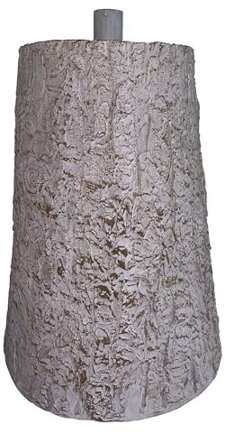 XONE Base Tronco per Albero di Natale | Supporto Albero di Natale Effetto Legno, Dimensioni Ø35xH45cm