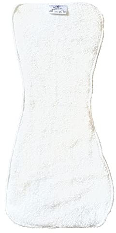 Blümchen - Bambus-Frottee Saugeinlagen für Jugend & Erwachsenenwindeln Größe S (Erwachsene) Bundweite 55-90cm