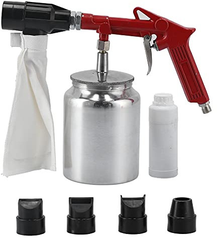 Sandblaster, Rust and Paint Remover, Sand Blaster Gun Kit for Removing Paint, Stain, Rust