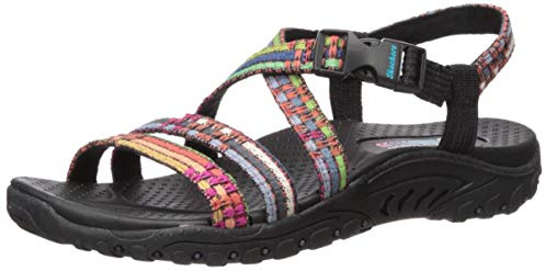 Skechers Reggae - Sew Me - Brides Tissées Boho SandaleFemme