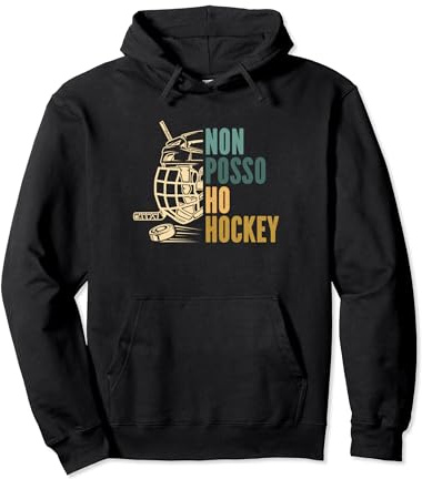 Ice Hockey Hockey Su Ghiaccio Hockey Regalo Felpa con Cappuccio