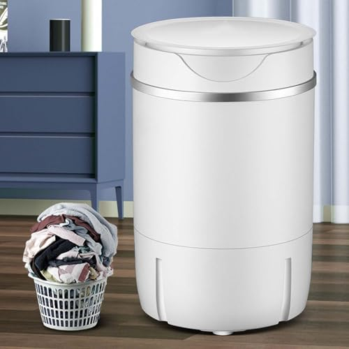 Mini Machine À Laver avec Essoreuse 2 en 1 Petite Machine À Laver 4.5L Lave-Linge Portable pour La Maison Et Le Dortoir De Camping