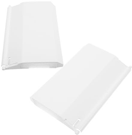 BAZEITFLOW 2pièces Volet De Rechange pour Porte Écumoire De Piscine Plastique Écumoire Accessoires Remplacement Facile pour De Piscine